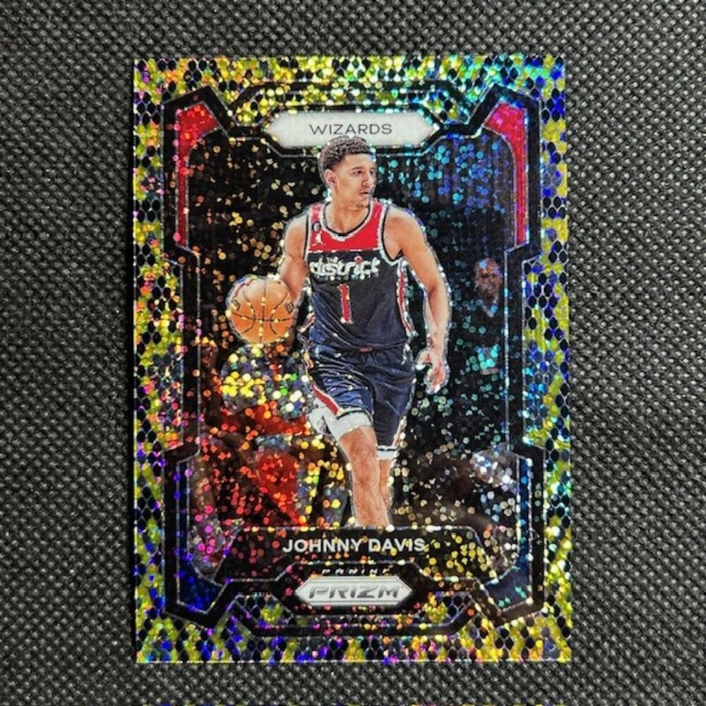 2023-24 Panini Prizm JOHNNY DAVIS Wizards KING SNAKE PRIZM SSP REDEMPTION #38